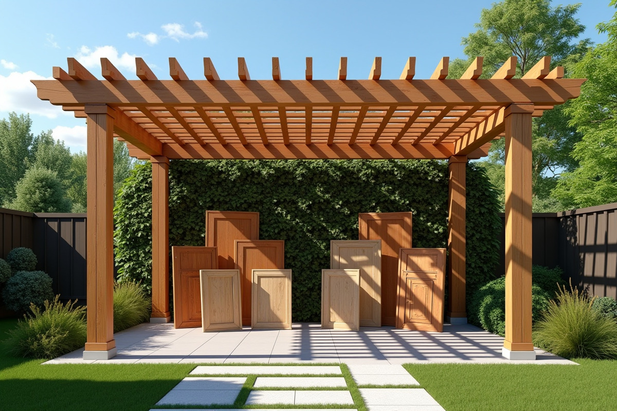 pergola bois